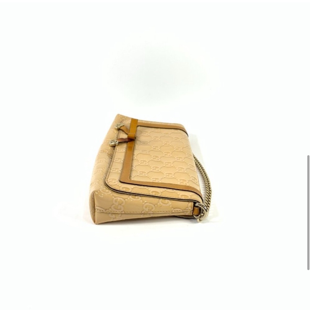 Gucci Patent Beige Shoulder Bag - Picture 5 of 16